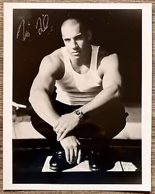 Vin Diesel Signed Photo • $10