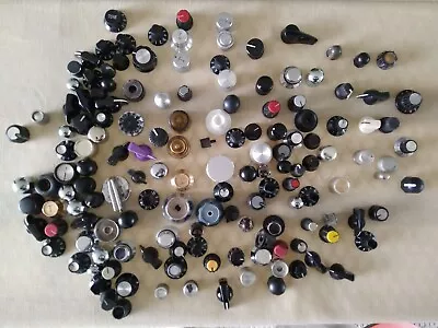 Huge Lot 150 Vintage Guitar Amp Fx Knobs - Parts Luthier Project Restoration • $45