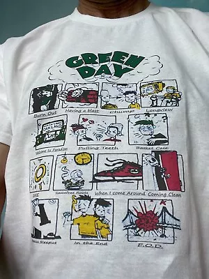 Green Day Rrhof Dookie Vintage Like Large T Shirt • $9.99