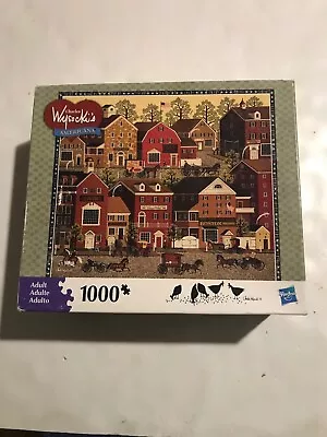 Vintage Charles Wysocki Lilac Point Glen 1000 Piece Puzzle • $5