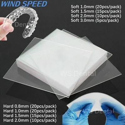 Dental Lab Splint Thermoforming Material Vacuum Forming Hard Soft 0.6mm-3.0mm • $135.18