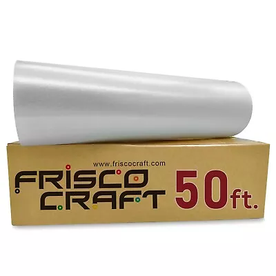 Frisco Craft C-370 Clear Lay Flat Transfer Tape For Vinyl 12  X 50 Feet • $15.99