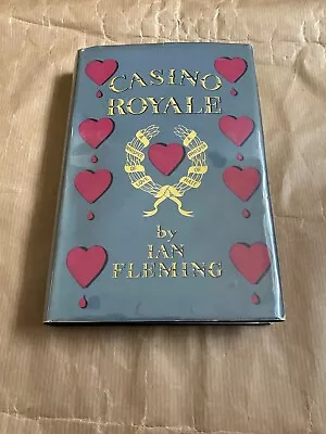 Ian Fleming - Casino Royale - 1st Edition / Unclipped Original 2nd State DJ • $11127.98