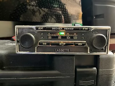 Mercedes W107 W116 W123 R107 Becker Mexico AM FM Cassette Tape Player Radio • $400