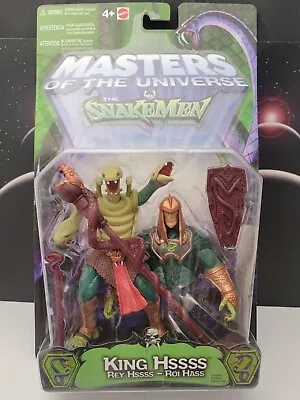 Masters Of The Universe Vs. Snake VS. 200x King Hssss Figure Mattel • $65