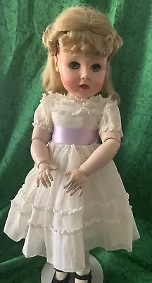 Vintage 1950-53 Madame Alexander 17” Madeline Doll So Lovely! • $300