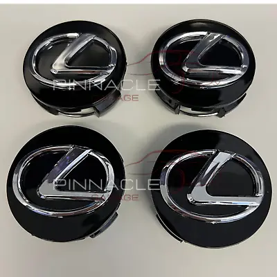 $19.99 • Buy Set Of 4 2006-2013 Lexus Black 62mm Wheel Center Hub Caps Hubcaps 4260330590
