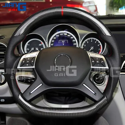 Real Carbon Fiber Steering Wheel For 2013-2018 Mercedes G-Class G500 G550 • $599