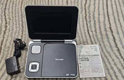 Venturer  Portable Dvd Player Movies Drc6309 Black 2010 Multimedia Rechargeable • $29.90