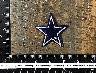 Vintage Dallas Cowboys NFL Football Team Star Logo Iron-On Patch • $6