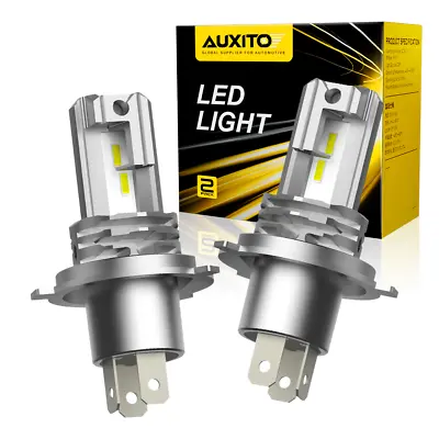 AUXITO H4 9003 LED Headlight Bulbs High/Low Beam Conversion Kit 6500K Canbus 2X • $26.99