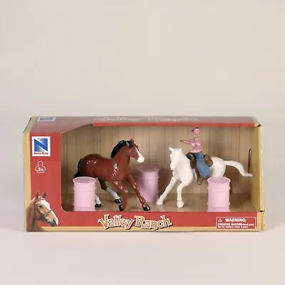 Cowgirl Barrel Racing Racer Campdraft Rodeo Play Toy Gift Boy Girl Horse Pony • $25.10