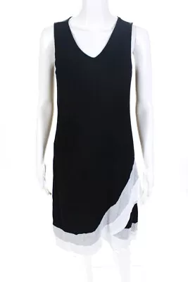 Design History Womens N Neck Sleeveless Dress Black Grey Size Small • $2.99