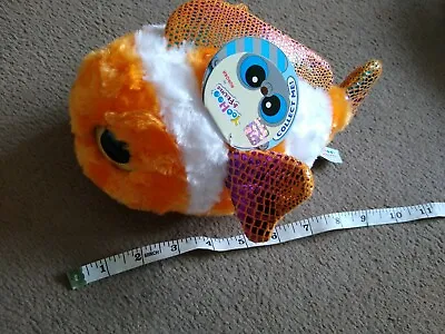 Aurora World Yoohoo & Friends CLOWNEE Clown Fish Super Soft Plush  Toy 10  New • £8