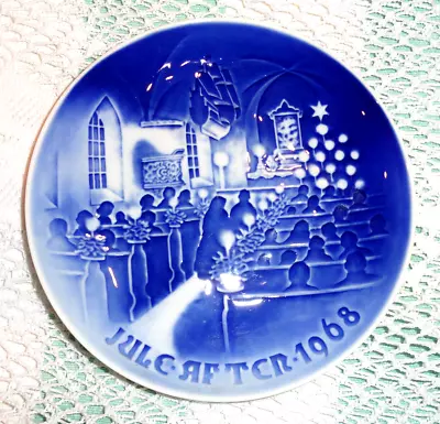 RARE - 1968 B&G Bing & Grondahl CHRISTMAS Plate (50+ Years Old!) • $14.95