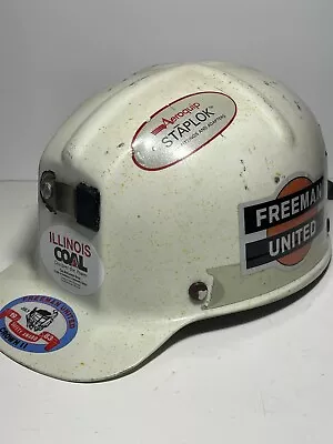 Vintage Coal Miners MSA Comfo Cap Decals UMWA Crown 2 1980s • $95