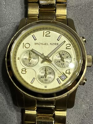 Michael Kors Mid-Size Runway MK5055 Wrist Watch For Women • $50