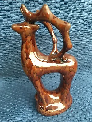 Vintage Figurine Pouring Ceramics Majolica Deer USSR • $37.60