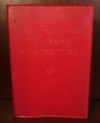 Mao Tsetung / Quotations From Chairman Mao Tstung 1st Edition 1966 • £80.35