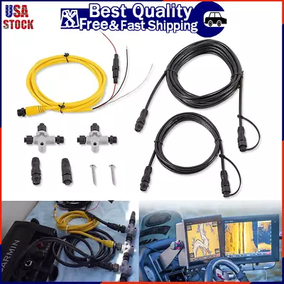 Garmin NMEA 2000 Starter Kit N2K Network Cable Drop/Power/Backbone/Connectors • $99.36