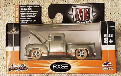 M2 Machines 1956 Ford F-100  Foose Overlord  RAW SUPER CHASE! Lmtd 168 Pieces! • $149.99