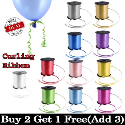 £2.39 • Buy Curling RIBBON BALOON String Ribon Balloons Helium Weight Birthday Party DecorUK