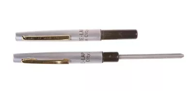 EZE-LAP Diamond Sharpener Pen Model S 600Grit Fine D Shape Pocket Rod EDC Camp • $34.95