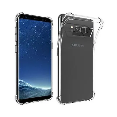 $5.90 • Buy Shockproof Galaxy S21 S8 S9 Note 9 8 Tough Soft Gel Clear Case Cover For Samsung