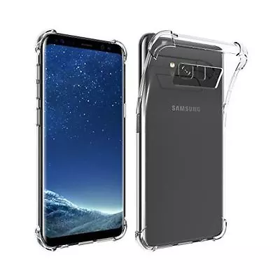 Shockproof Galaxy S21 S8 S9 Note 9 8 Tough Soft Gel Clear Case Cover For Samsung • $5.90