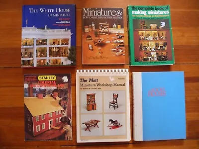 Dollhouse Doll's House Making Miniatures Book Lot Fabricating Furnishings Dolls • $40