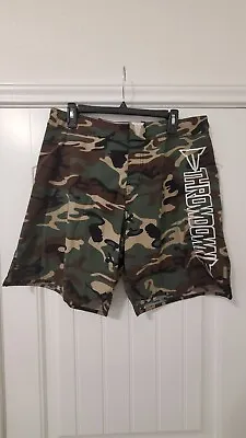 Throwdown  Industries Camo  Mma Grappling Shorts • $40