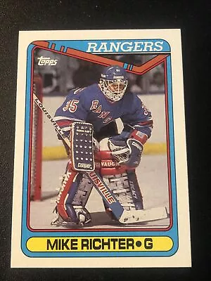 1990-91 Topps Mike Richter #330 Rookie RC • $1.99