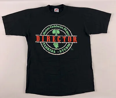 Vintage T-Shirt Metro Goldwyn Mayer Florida Studio Director Black JERZEES Size M • $34.99