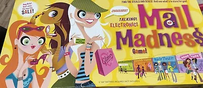 Mall Madness Board Game Yellow Box 2005 Complete • $24.42