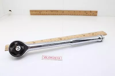 Master Mechanic P1660 1/2  Drive 10  Long Chrome Smooth Handle Socket Ratchet  • $28.99