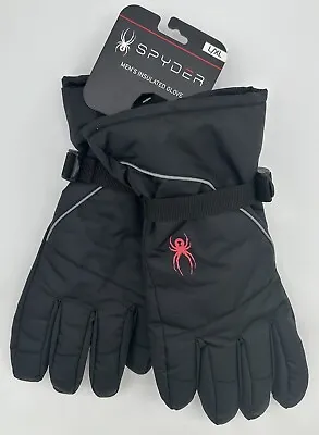 Men's Spyder Bolster Insulated Ski Gloves L/XL - NWT - MSRP $69 • $32.50