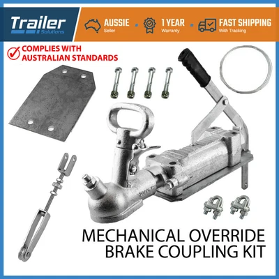 $125 • Buy Mechanical Override Brake Coupling Cable Kit- Caravan Camper Trailer