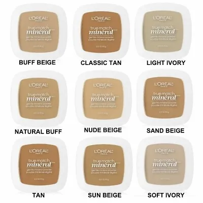 L'Oreal True Match Mineral Gentle Mineral Powder - Choose Your Shade - New • $5.39