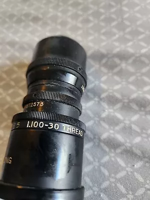 Vintage B&H Cine Lens Size 5 F/3.5 • $34