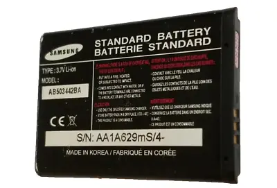 Samsung AB503442BA Battery For A127 T509 T509S R500 A125 A129 Phones • $17.99