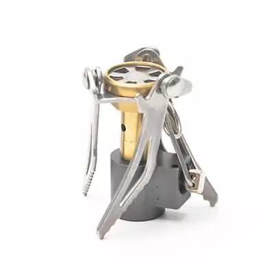 Light Weight Folding Small Mini Ultralight Outdoor Camping Cook Burner Gas Stove • $19.38