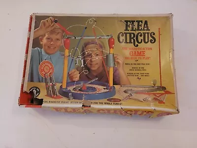 Vintage 1965 Mattel Flea Circus Board Game - Antique Toys  • $27.50