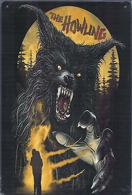 The Howling Horror Movie Tin Metal Sign • $18