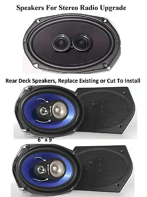 1970-77 Chevelle Replacement Dash Speaker + Classic Car 6 X 9's For Stereo Radio • $199