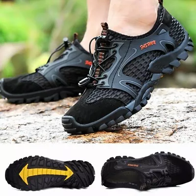 Mens Quick Dry Water Shoes Barefoot Swim Wading Trekking Surf Aqua Beach Sports • $24.99