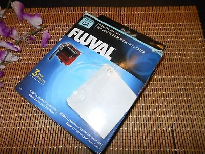 FLUVAL 2 STAGE AQUARIUM FILTERS ~ 3 PACK ~C4 Filters ~  Fast Shipping • $12.96