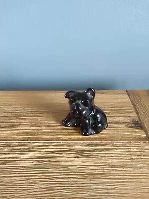 Cambridge Glass Hound Pencil Holder Miniature Dog Figurine In Amethyst • $16.99