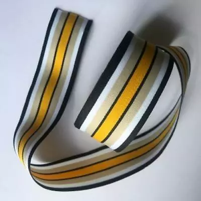 Quality Striped Grosgrain Ribbon Twenty Nine Colours  Double Sided  38mm • £1.90