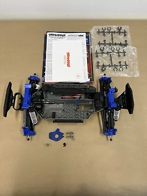 New Traxxas Stampede 1/10 4x4 Chassis Partial Roller Shocks Transmission Arms • $216.78