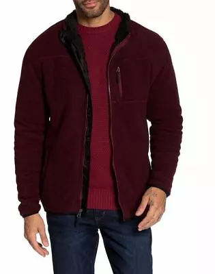 Weatherproof Faux Shearling Lined Funnel Neck Jacket RED Sz Med & Large   NWT • $10.19